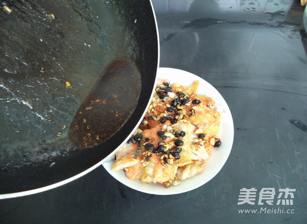 Fried and Baked Salmon Bone recipe