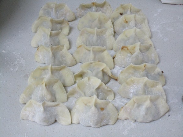 Black Fungus and Egg Dumplings recipe