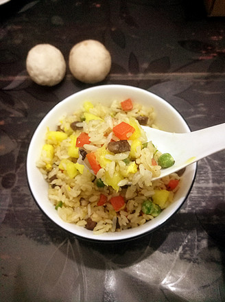 Assorted Pineapple Fried Rice recipe