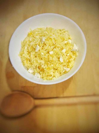 Salted Egg Fried Rice recipe