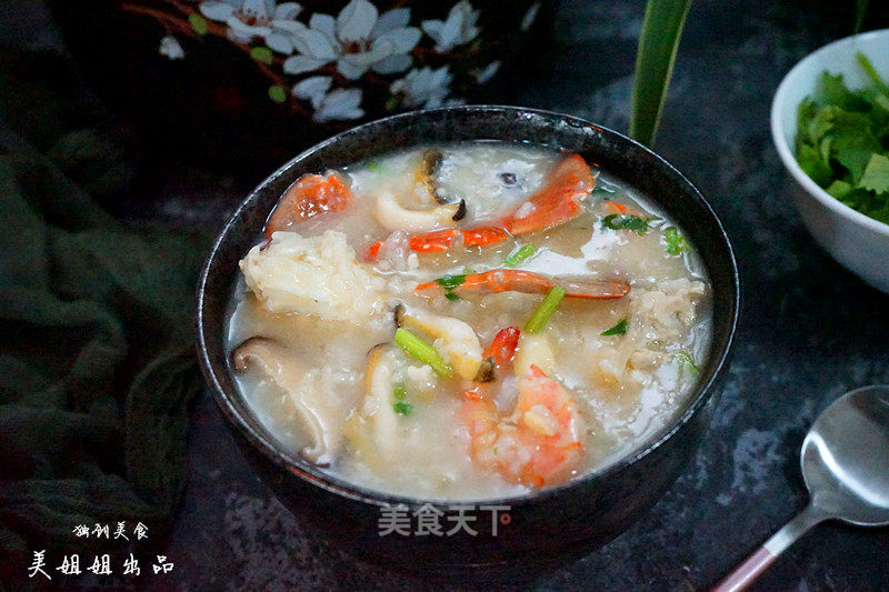 Crab and Abalone Congee
