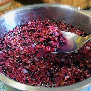 Purple Glutinous Rice Fermented Rice recipe