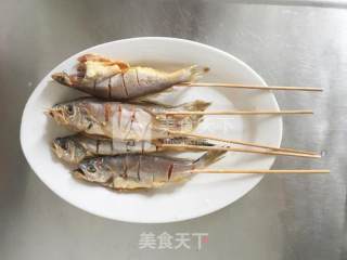 A Grilled Small Fish Worth Trying-spicy Grilled Small Yellow Croaker recipe