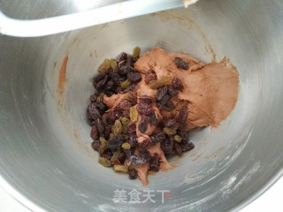 #四session Baking Contest and is Love to Eat Festival# Raisin Cocoa Soft European recipe