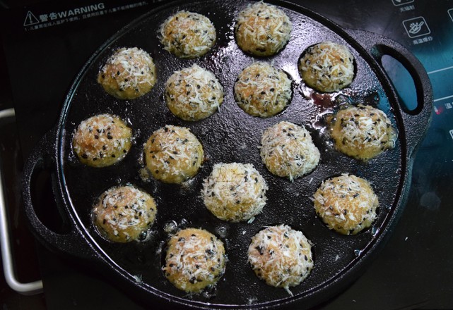 Black Sesame and Shiitake Mushroom Meatballs recipe