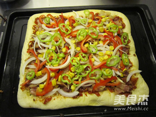 Big Square Pizza recipe