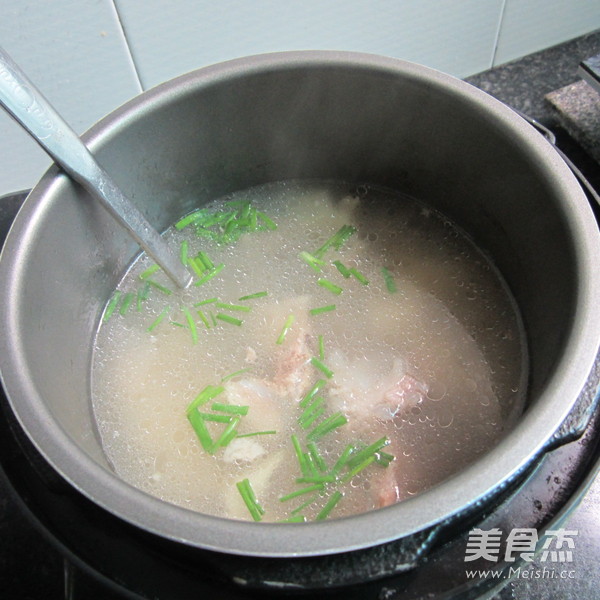 Pork Bone Tofu Soup recipe