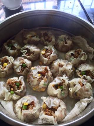 Shiitake and Corn Shaomai recipe