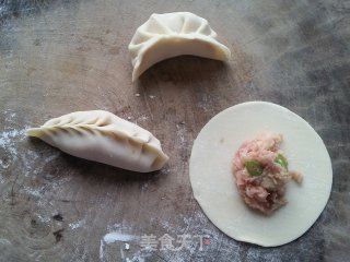 Fried Dumplings with Minced Meat and Mashed Potatoes recipe