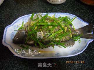 Steamed Pearl Spots recipe