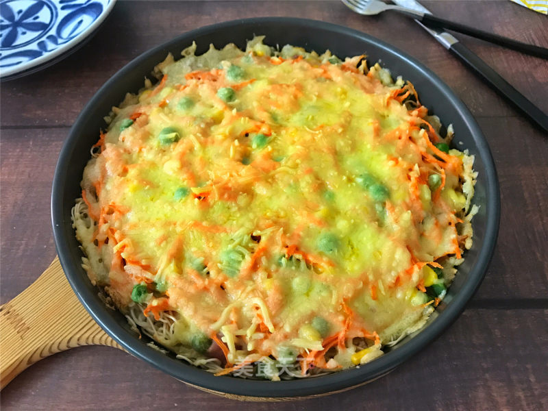 Egg Noodle Pizza recipe