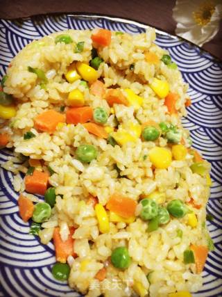 Salted Egg Yolk Fried Rice recipe