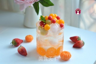 Strawberry Mango Orange Iced Drink recipe