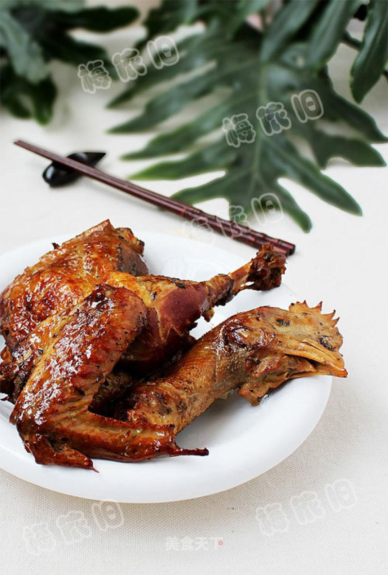 [su Cai] Smoked Chicken with Tea and Cigarette