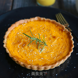 Sweet Pumpkin Pie, Warm Food for Golden Autumn recipe