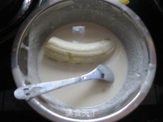 Three-color Fried Banana recipe