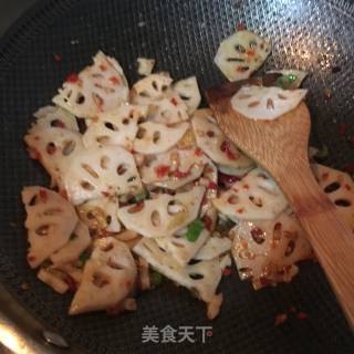 Spicy Lotus Root Slices recipe