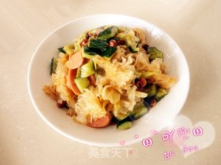 Assorted Cold Dishes with Peanut and White Fungus recipe