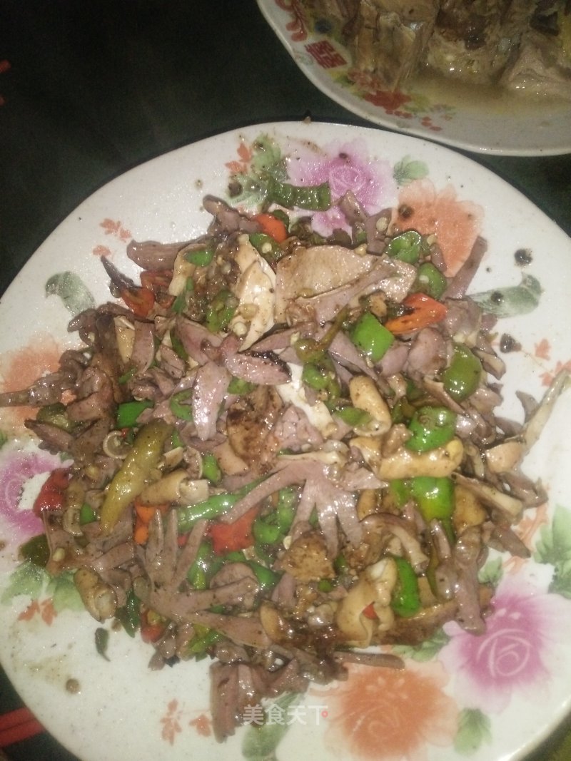 Stir-fried Duck Offal recipe