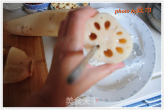 Red Dates, Lotus Seeds, Glutinous Rice and Lotus Root recipe