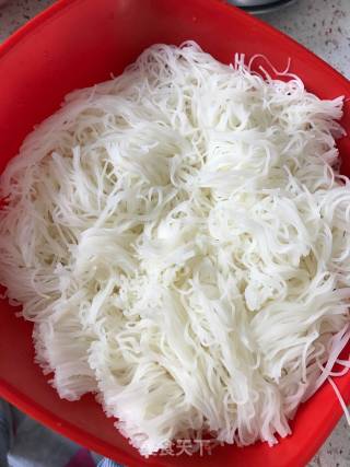 Fried Rice Noodles with Egg recipe