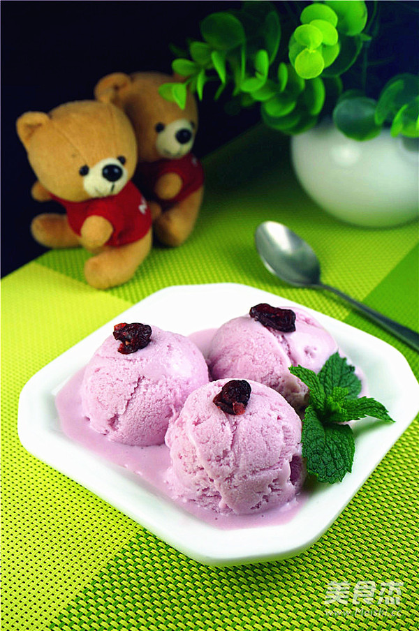 Taro Hard Ice Cream recipe