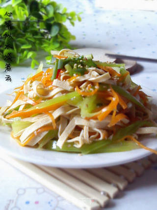 Sisi Refreshing Home-cooked Flavor——————cold Colored Silk recipe
