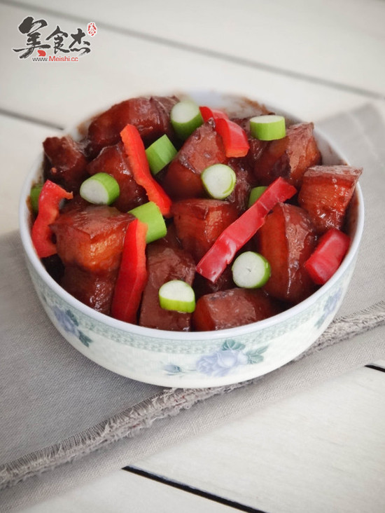 Braised Pork with Red Fermented Beancurd recipe