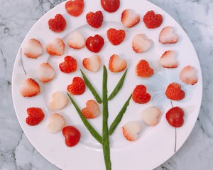 Various Strawberry Platter 🍓🍓creative Fruit Platter Continues to be Updated recipe