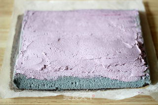 Black Currant Fairy Cake Roll recipe