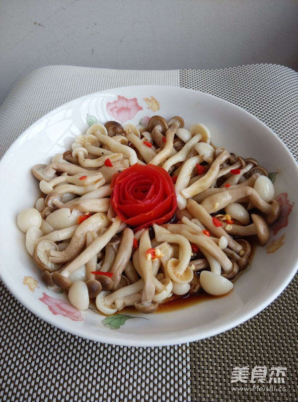 Boiled Double Mushroom recipe