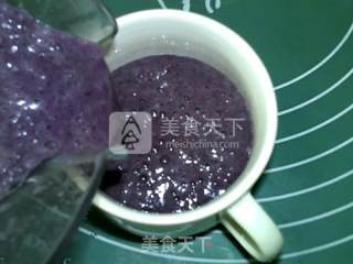 Grape Cooked Soy Milk recipe