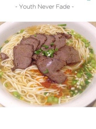 Family Beef Noodles Simple Edition