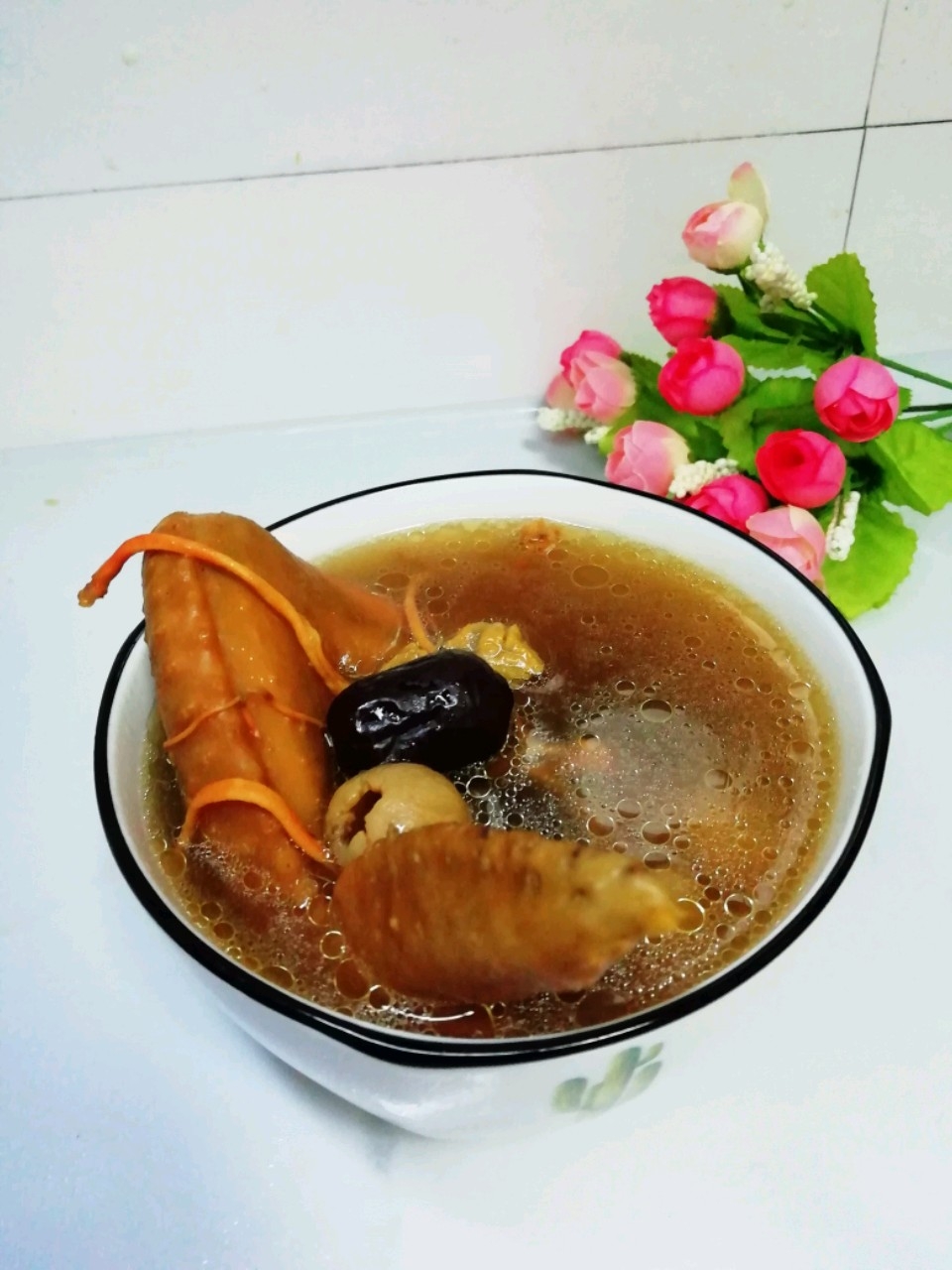 Chicken Wings and Cordyceps Flower Soup recipe