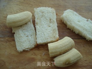 Toast Banana Roll recipe