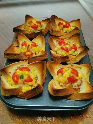 Toast with Mashed Potatoes recipe