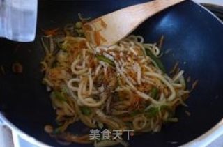 Vegetarianism—vegetarian Fried Udon Noodles recipe
