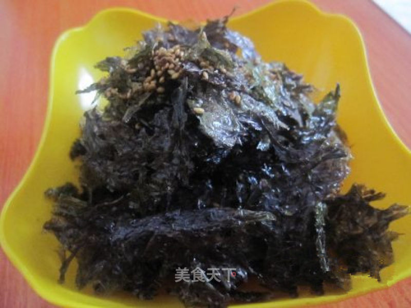 Home-made Roasted Seaweed recipe