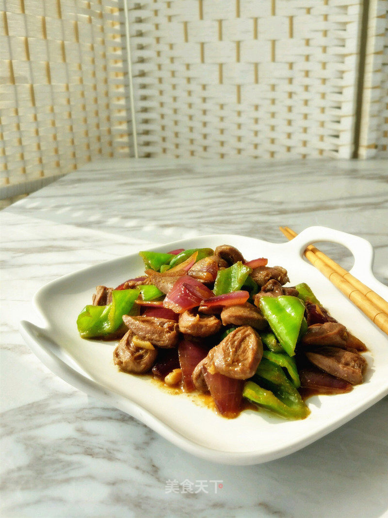 Fried Chicken Hearts with Cumin recipe