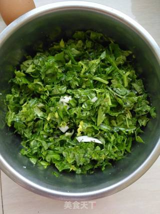 Celery Leaf Quiche recipe