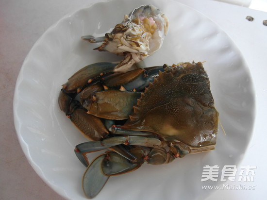 Crab and Baby Vegetable Claypot recipe