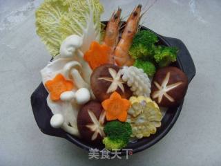 [food is Still Ring Hot Pot Competition Area]: Full of Fragrant ---milk Hot Pot recipe