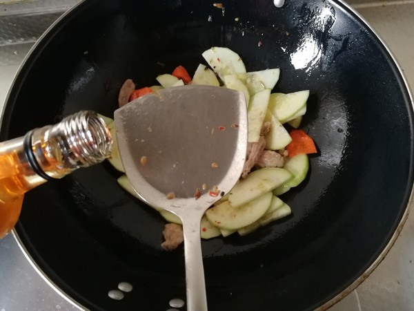 Stir-fried Zucchini with Xo Sauce recipe