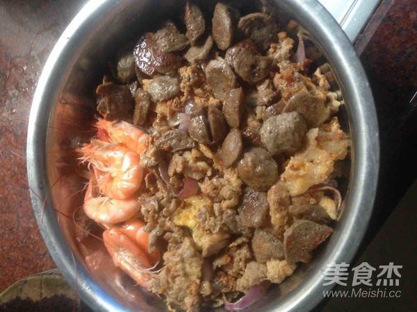 Beef Seafood Pot recipe