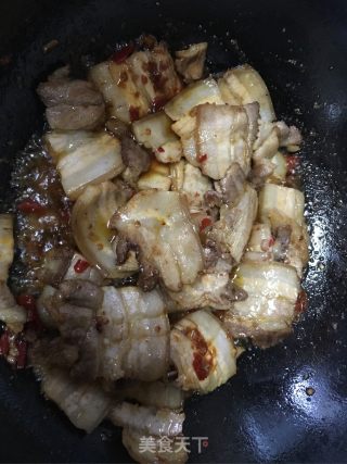 Stir-fried Twice-cooked Pork with Bamboo Shoots recipe