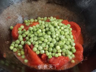Tomato Stewed Sweet Potato Flour recipe