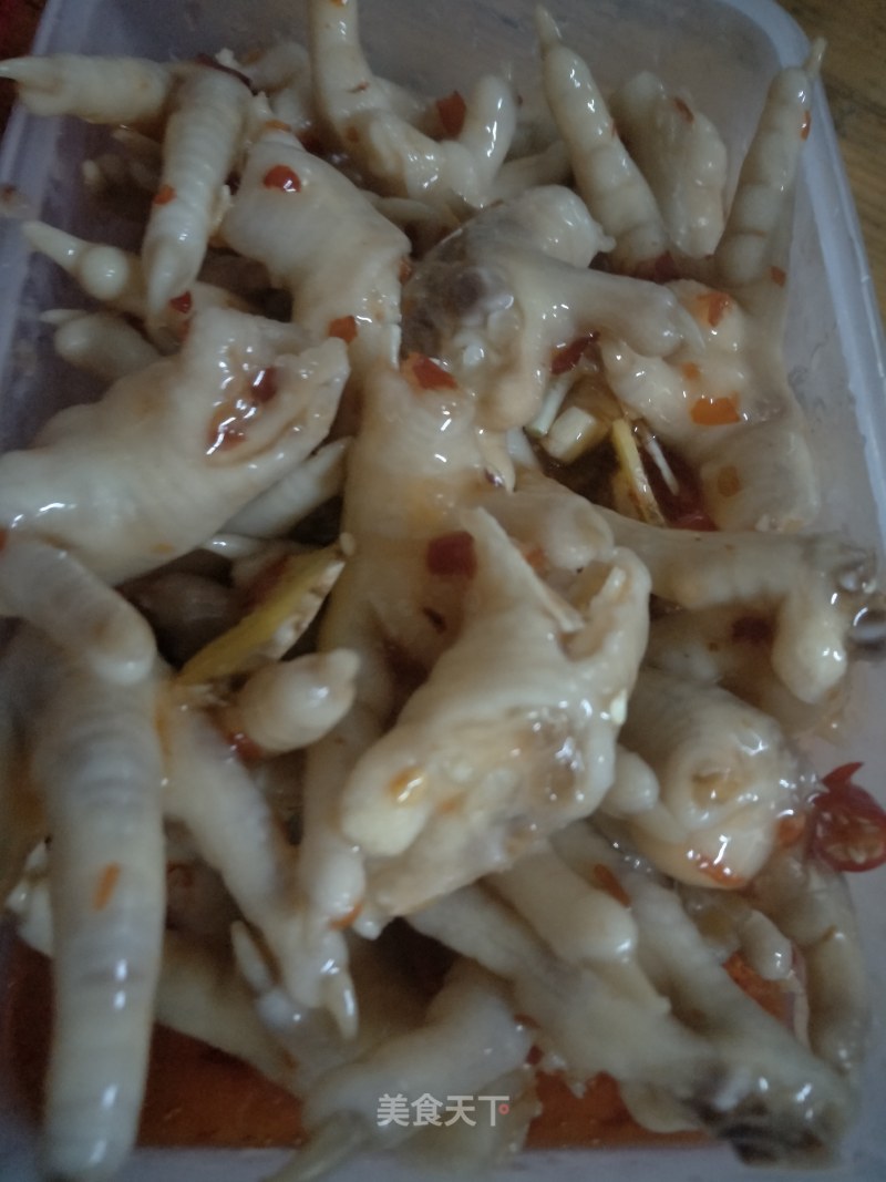 Thai Style Chicken Feet recipe