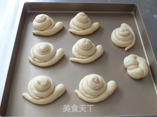 Small Snail Bread recipe