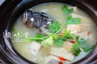 Stewed Fish Head with Tianma recipe