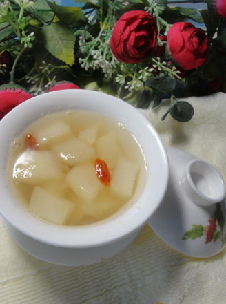 Lily Pear Iced Sugar Soup